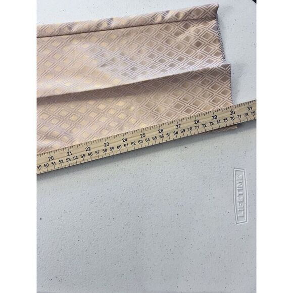 New York‎ And Company Crosby Pant Slim Leg Stretch Size 6 Shiny Gold NWT - Picture 9 of 10